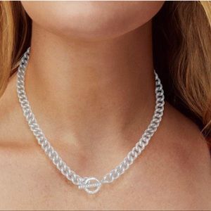 Kendra Scott Whitley Chain Necklace In Silver